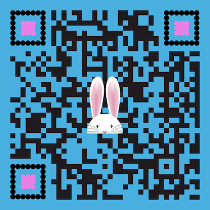 Chasse oeufs 2025 QR code