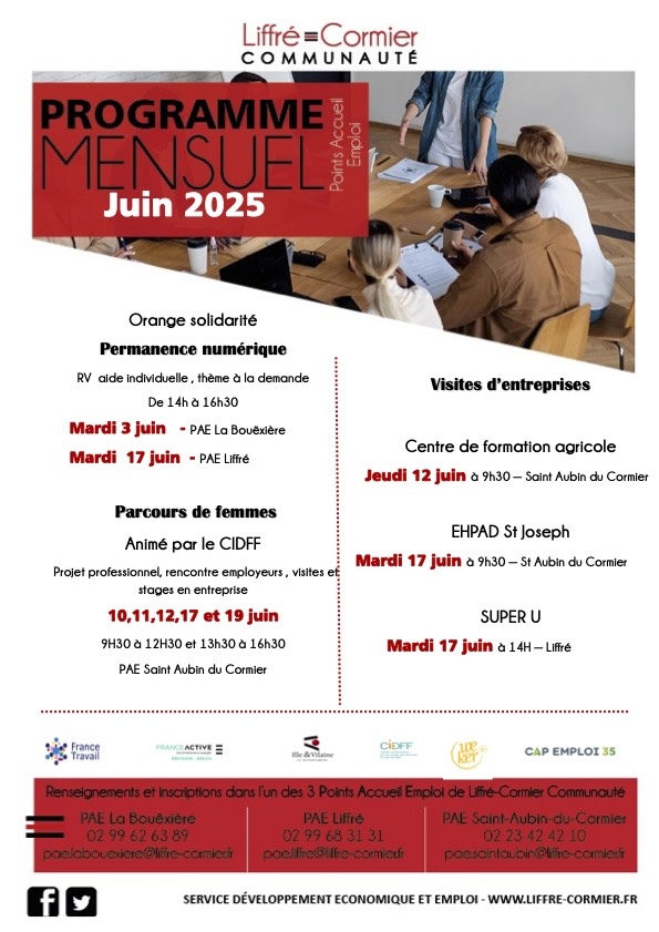 PAE juin 2025
